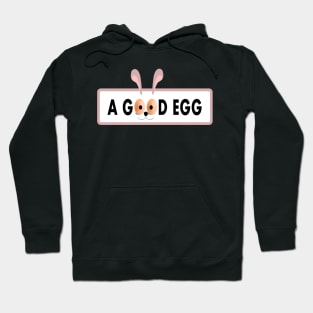 Every Bunny Loves A Good Egg (white ver.) Hoodie